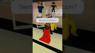 What do you think?🤔... #roblox #brookhaven #bacon #slender