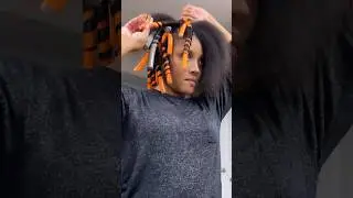 Trying a Flexi Rod Set ✨ #flexirodset #haircare #naturalhair #tutorial