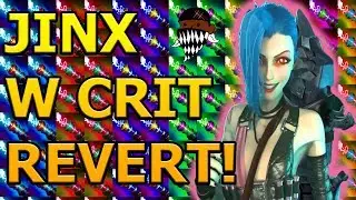 Jinx W Zap Crit Reverted | PBE | League Of Legends