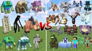 Mutant Boss Battle in Minecraft🔥| Epic Fight Between Mutant vs Boss Variants| Minecraft Monster War!
