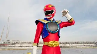 No.1 sentai gozyuger gozyu leon henshin to Gaon Red yay my favorite character from super sentai