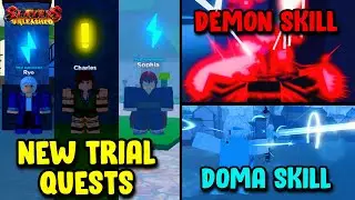 [NEW CODES] New Trial Quests, Demon Skills, New Doma Skill, Etc.. || Slayers Unleashed