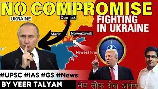 NO COMPROMISE: Kremlin Refuses to Negotiate on Annexed Ukrainian Land ! #psc #civilserviceexam