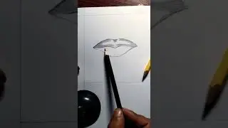 step by step lips drawing/easy pencil lips drawing/lips drawing#love #like #subscribe #youtube