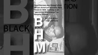 Norman Floyd was the first black animator at #Disney in the 1950&rsquo;s. #disneyblackhistory