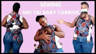 MEI TAI  baby carrier HOW TO sew // sewingvlog// marianahnyagacu