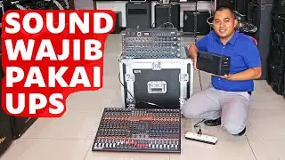 Apakah Sound harus pakai UPS biar bass HOREG...?