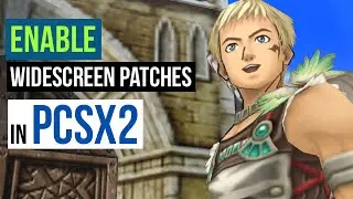 How to Turn ON Widescreen Patches in PCSX2 1.7 Qt
