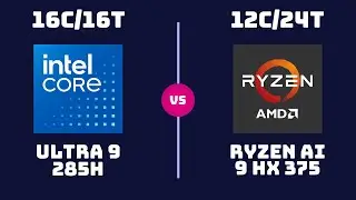 Intel Core Ultra 9 285H vs AMD Ryzen AI 9 HX 375 &ndash; CPU Comparison