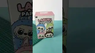 DIY Labubu Blind Box #papercraft #labubu #shortsfeed #short #blindbox #blindbag #labubumacaron
