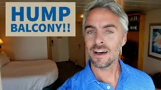 Freedom of the Seas Hump Balcony!! Junior Suite 9344 Room Tour!  Royal Caribbean