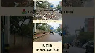From Dumping Ground to Dignified Street | Pitampura, Delhi 🇮🇳