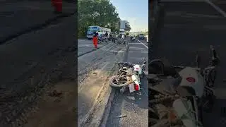 MOTOCICLISTA SE ACCIDENTA EN LA VERACRUZ- CARDEL
