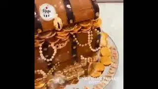 Treasure chest cake | Kinza cake Palace