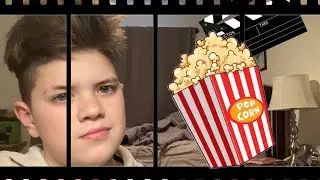 movie night with REAL THEATER POPCORN!!!!!