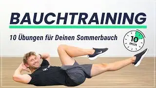 10 Min Bauchübungen für den Sommer - Starke Bauchmuskeln in zwei Wochen!