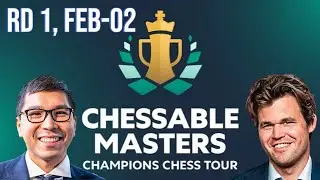 Magnus Carlsen vs Wesley So | Chessable Masters Div 1 W (2024) (rapid), chess.com INT, rd 1, Feb-02