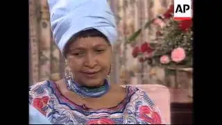 China - Winnie Mandela Says Injustice Continues