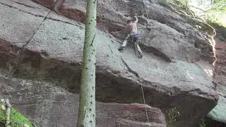 Laut. Rappenfels/Pfalz - Stra&szlig;enraub (8+/7a+)