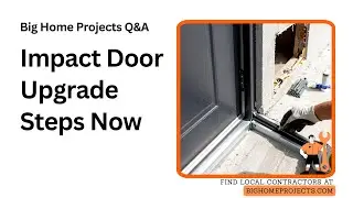 Impact Rated Fiberglass Steel Doors With Sill Pan Retrofit