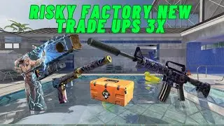 M4A1-S | Black Lotus And Zeus | Olympus Factory New Risky Trade Ups 3x