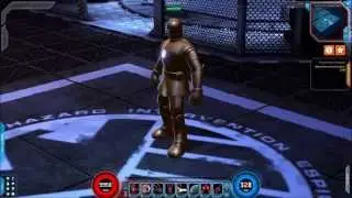 Marvel Heroes - Iron Man Gold Avenger Chase Costume