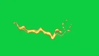 Green screen Flash Spark strike effects 2D animation (Adobe After Effects)