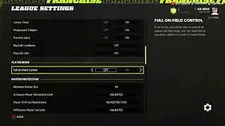 How to Only Control Your Player in Madden NFL 22 Franchise!