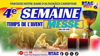 MERCREDI  24 DÉCEMBRE 2025 / 4e Semaine Temps de L'avent  / Messe 6h:30Am