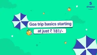 Accessories for Goa trip | Flip-Flops, Sunglasses & much more | Only on Shopsy #Youtube #Shorts