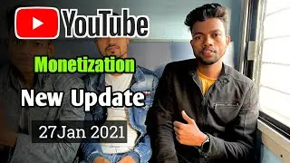 Youtube Monetization New Big Update About Watchtime Count || 27th Jan 2021