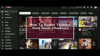 How To Enable Dark Mode On Youtube Pc 2020 | Enable & Disable Dark Mode in Youtube