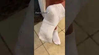 white ankle sport socks post workout 🧦 #models #model #pedicure #nylon #leggings