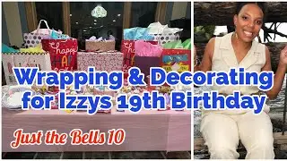 OUR FAMiLY OF 10 BIRTHDAY TRADiTIONS~ WRAPPiNG & DECORATING