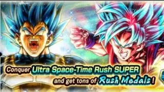 CLEARED ULTRA SPACE-TIME RUSH SUPER(Dragon Ball Legends)