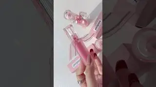 daily pink lip tint 🎀 peripera water bare tint in pure pink!