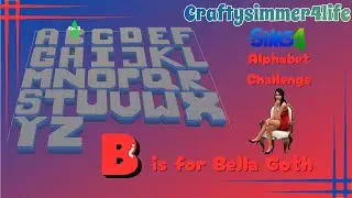 Sims 4 Alphabet Build Challenge | Letter B &ndash; Bella Goth&rsquo;s Secret Sanctuary 🖤🏛️