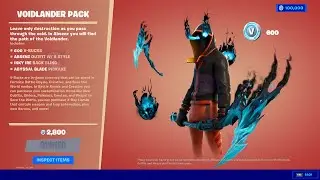 *NEW* Fortnite Chapter 3 Voidlander Starter Pack [Full Showcasing]