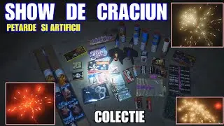 SHOW în seara de Crăciun cu artificii și petarde - colecție și teste PETARDE NOI