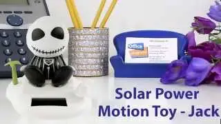 Solar Power Motion Toy Jack | OfficePlayground.com