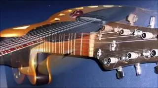 12String Guitar build of laminated wood, time lapse