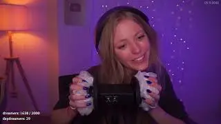 ASMR Relaxing ASMR Triggers (Whisper) *Previous Livestream*
