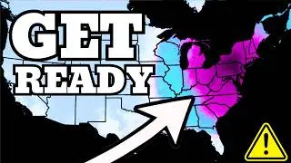 This Next SnowStorm will be DANGEROUS in 72 Hours...