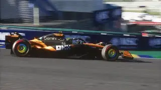VISOR CAM | Lando Norris 2025 Brazilian Grand Prix Pole Lap