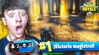 LA PARTIDA DE MI VIDA EN EL NUEVO MODO DE JUEGO de FORTNITE: Battle Royale!! - Agustin51