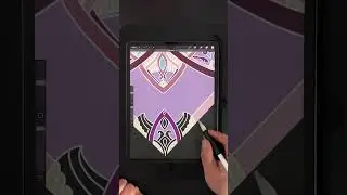 Digital Mandala Art |Coloring| Procreate Drawing On iPad Pro