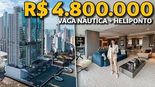 Apartamento com VAGA N&Aacute;UTICA em Balne&aacute;rio Cambori&uacute; no Ed. Marina Beach Towers