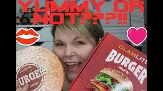 GLAMLITE BURGER Palette | 1st Impressions | Live Swatches | Review