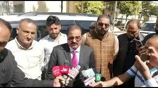 Muzaffarabad||Ch M Yasin||President PPP||Media Talk||Before||Ajk Assembly Ijlas Today||