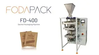 FD - 400 Flat 4 Side Seal Sachet Granules Packaging Machine